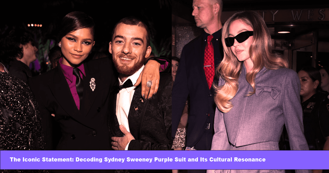 emily maynard Sydney Sweeney Purple Suit