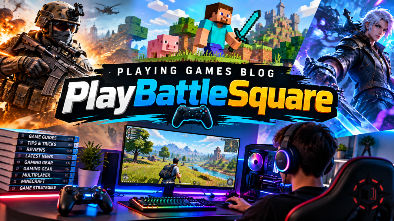 Playing Games Blog PlayBattleSquare
