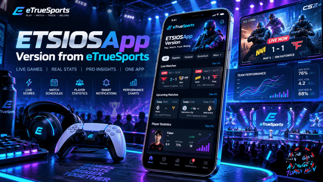 ETSIOSApp Version from eTrueSports ETSIOSApp Version from eTrueSports