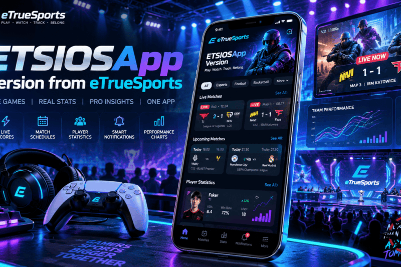 ETSIOSApp Version from eTrueSports: Complete Guide to Features, Updates and eTrueSports.com
