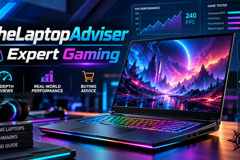 TheLaptopAdviser Expert Gaming: Complete Guide to Gaming Laptops, Reviews, and Buying Advice