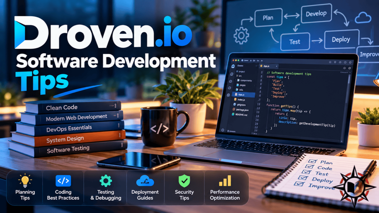 Droven. Io Software Development Tips