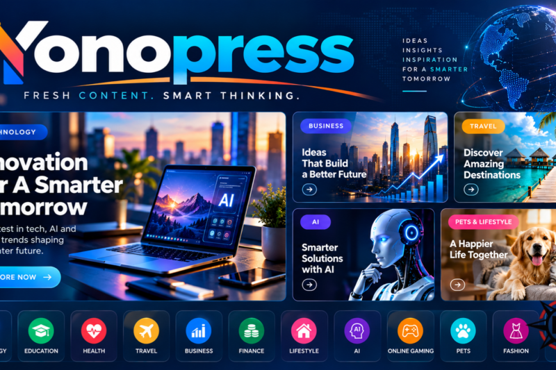Yonopress: Complete Guide to the Website, Content, Categories, and Digital Publishing