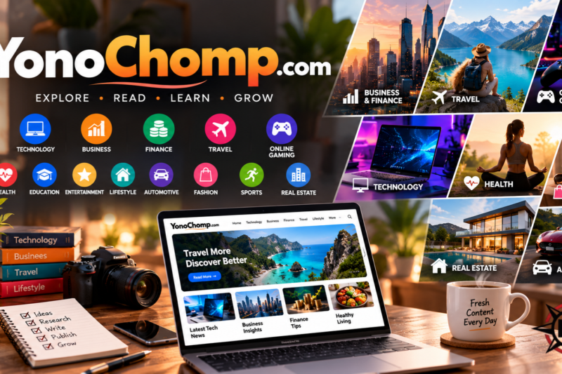 YonoChomp Com: Complete Guide to the Website, Content, Categories, and Features