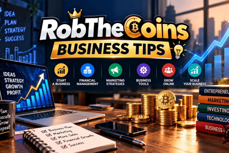 RobTheCoins Business Tips: Business, Investing, Blockchain, NFTs, and Digital Finance