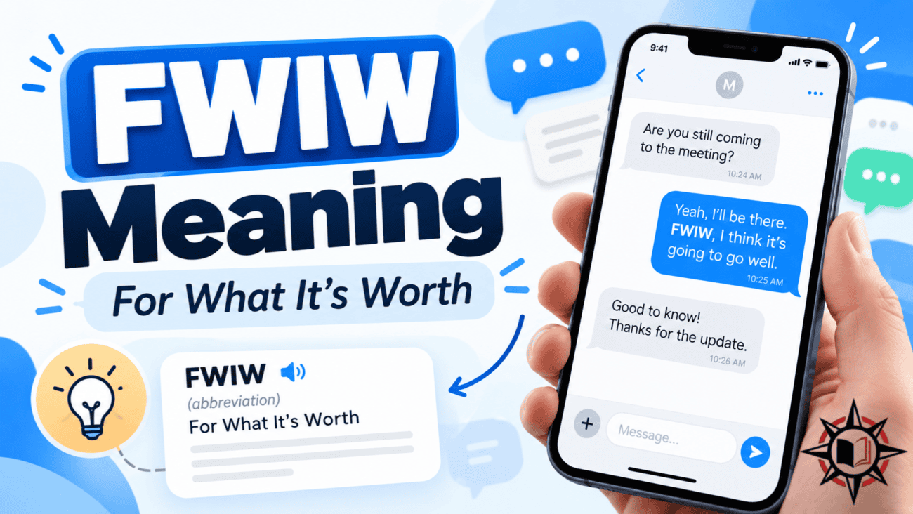 FWIW Meaning
