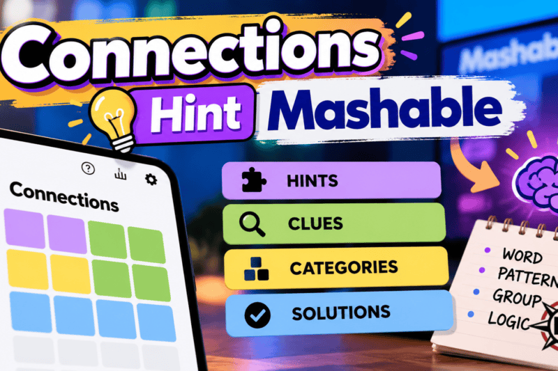 Connections Hint Mashable: Today’s NYT Connections Hints, Answers, Sports Edition and Solving Tips