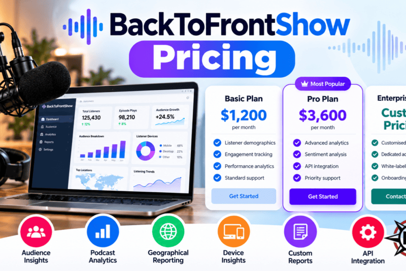 BackToFrontShow Pricing: Complete Guide to Plans, Features, Costs, and Subscription Options
