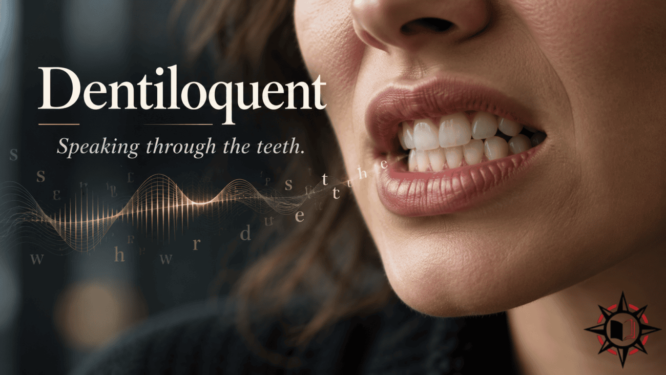 Dentiloquent