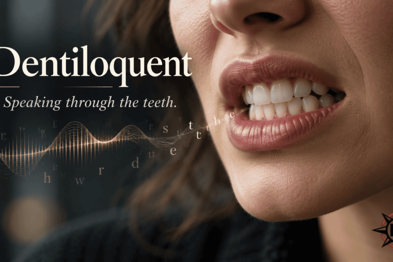 Dentiloquent: Meaning, Definition, Pronunciation, Origin, and Examples in English